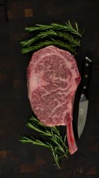 Wagyu Bone-In Rib Steak BMS 8-9