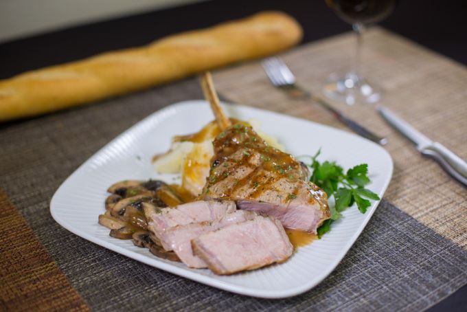 American Veal Chop Frenched