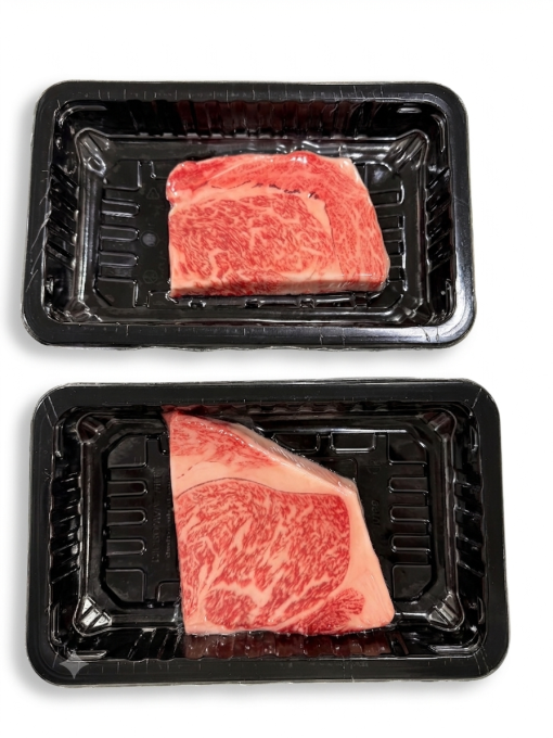 2026 Kobe Beef Gold Grand Champion Ribeye Steak awarded at the Japanese Wagyu World Auction in Himeji, Japan.