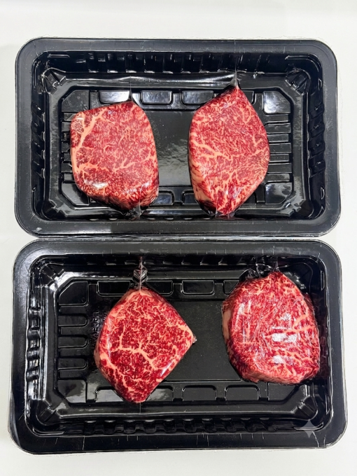 2026 Kobe Beef Gold Grand Champion Top Sirloin Filet featuring exceptional A5 marbling from the championship-winning Kobe carcass.
