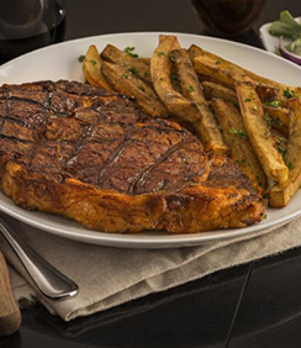 Sterling Silver Premium Ribeye Steak