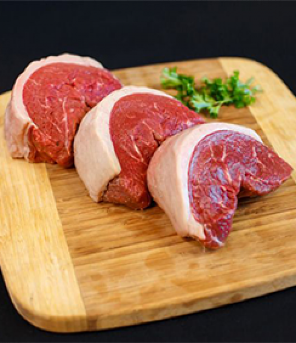Reserve Angus Sirloin Cap Fat On Steak “Picanha Steaks" *Weekly Deal*