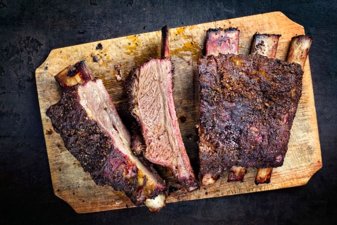 Black Angus 4 Bones Chuck Rib Plate