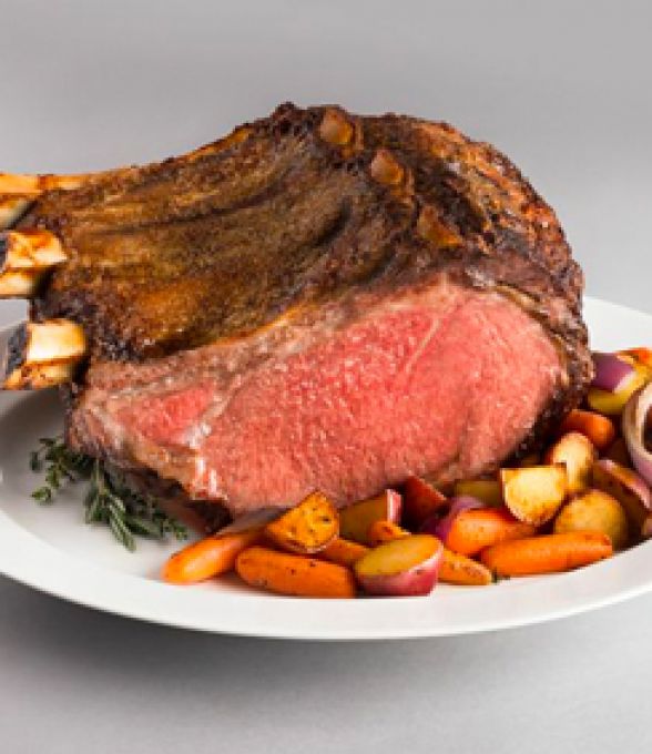 Sterling Silver Premium 3 Bone Rib Roast