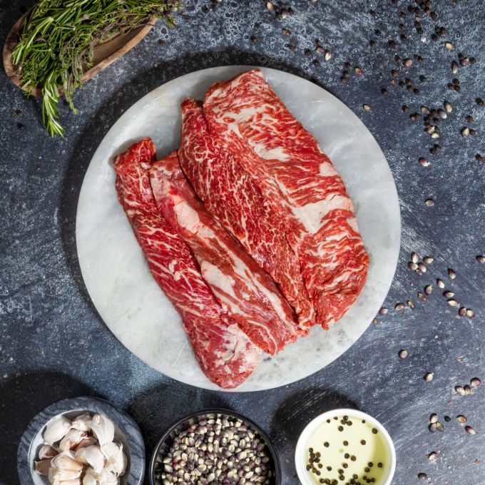 Australian Wagyu Flap Meat Steak BMS 8-9