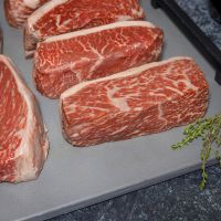 Wagyu Sirloin Fat On Steak Picanha